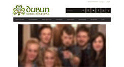 Desktop Screenshot of dublinirishfestival.org